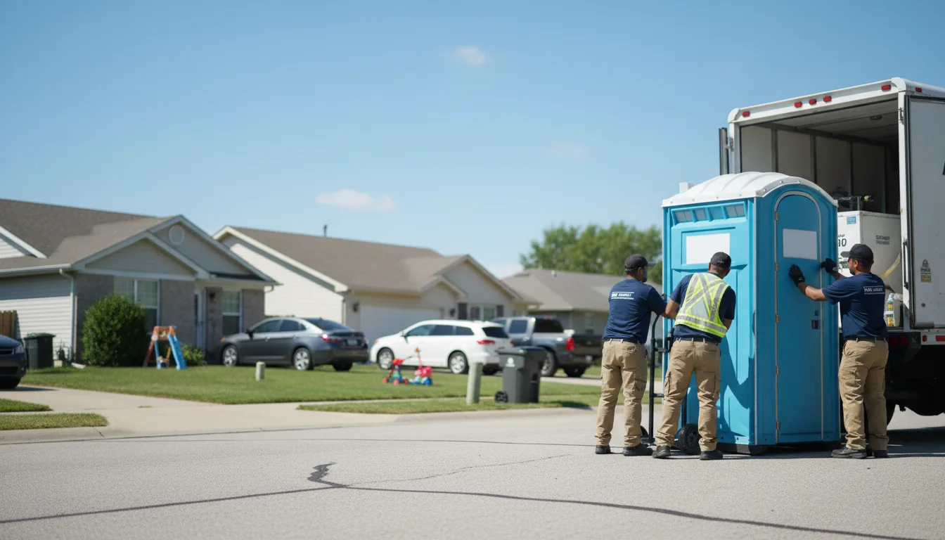 Standard Porta Potty Rentals in Eagarville, IL near me